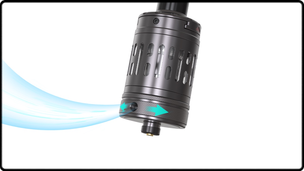 Airflows réglables, drip tip 510